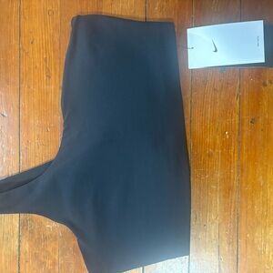 Nike Charcoal Athletic Sports Bra NWT M